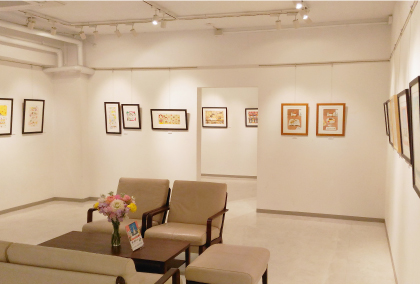 銀座第7ビルギャラリー展示風景